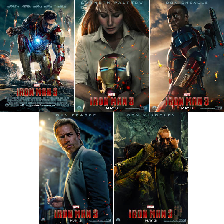 Marvel Iron Man 3 Poster
