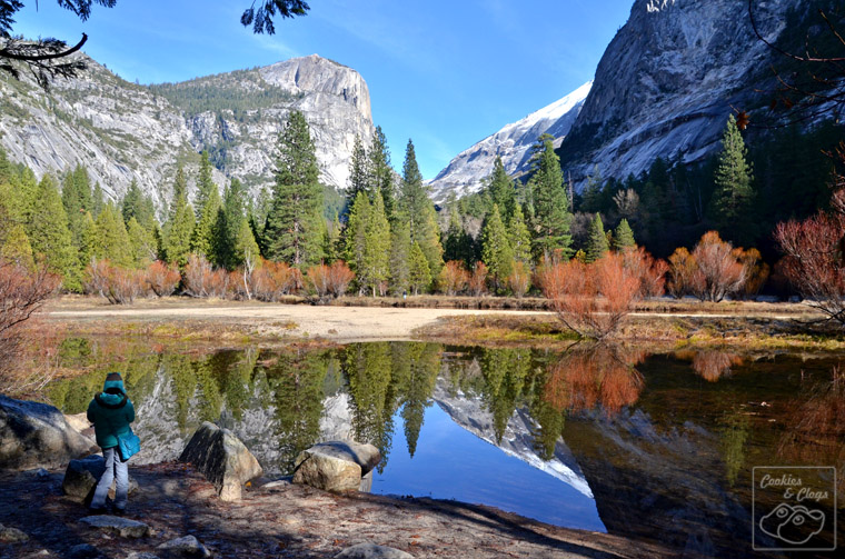 Mirror Lake in Yosemite National Park in Fall/Winter of 2012-2013