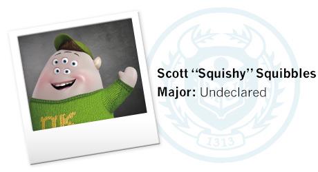 Monsters University Squishy ID