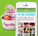 Yogurtland Mobile App with Frozen Yogurt Flavor Finder