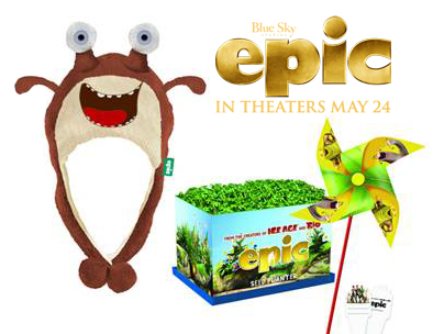 Epic Movie Prize Pack with Gift Card, Hat and Kids Planting Set