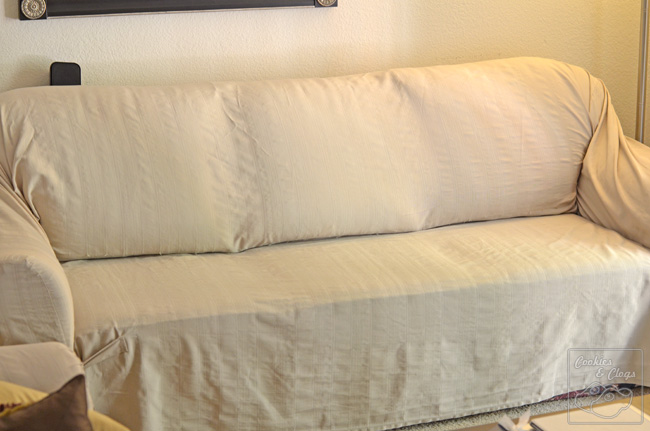 Caber Sure Fit / SureFit Sofa and Loveseat 2 piece form fit stretch slip covers