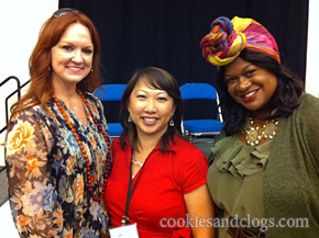 BlogHer '11 with Ree Drummond Pioneer Woman and Kathryn Finney Budget Fashionista