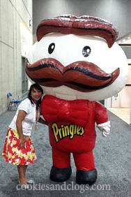 BlogHer '11 with the Pringles Man
