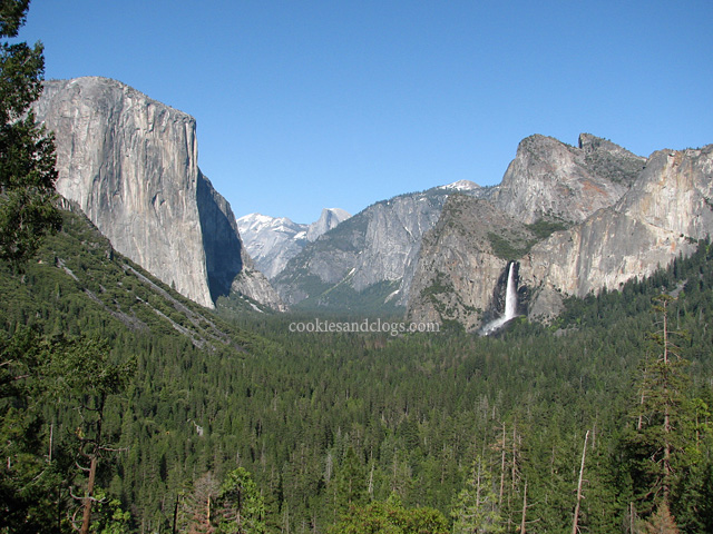 Tunnel View at Yosemite National Park