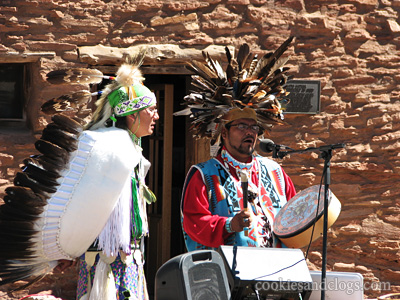Native American Indian Song Dance Performance Event at Grand Canyon National Park in Arizona