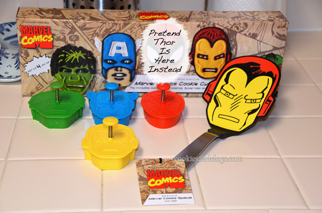 Marvel's The Avengers Cookie Cutters Decorate Hulk Iron Man Captain America