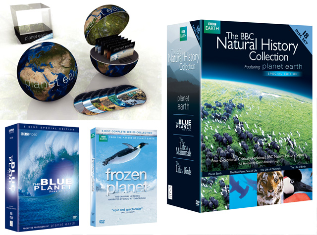 Celebrate Earth Day 2012 with BBC Planet Earth Frozen Blue Natural History DVD Collection