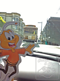 Buzz Honey Nut Cheerios Bee Tour America San Francisco California Trolley