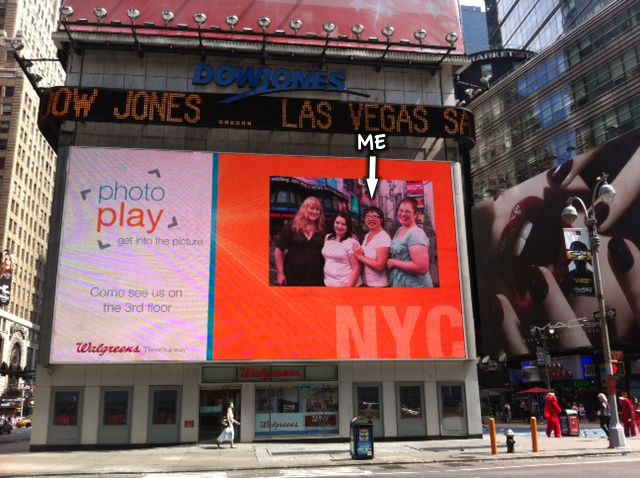 Walgreens Billboard in New York Times Square
