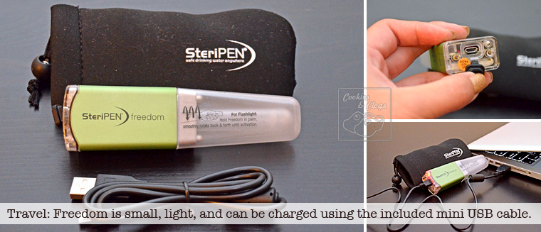 steripen purify water uv ultraviolet light portable travel outdoor emergency