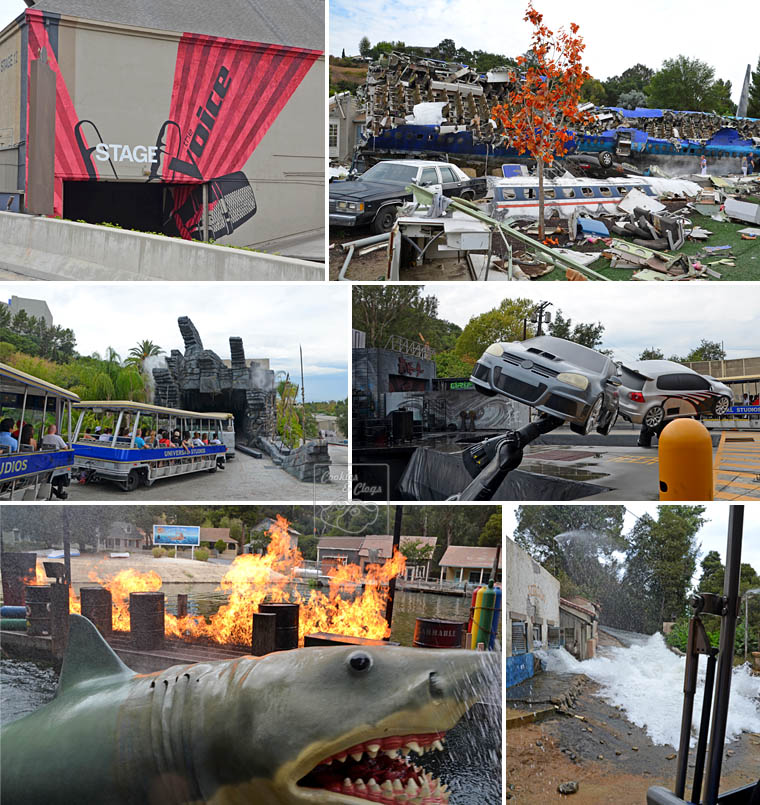 Universal Studios Hollywood California City Tour Stage Set Flood Jaws