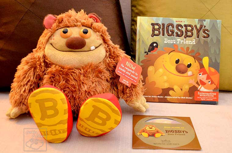 Bigsby Interactive Story Buddy Book, CD, and Plush by Hallmark