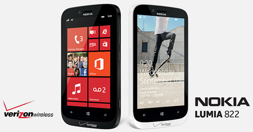 Nokia Lumia 822 from Verizon Wireless