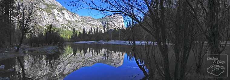 2013 Mirror Lake Panorama in Yosemite Valley National Park