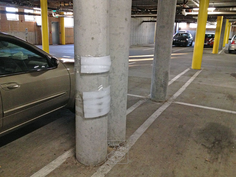 Auto Humor of Underground Parking Padding