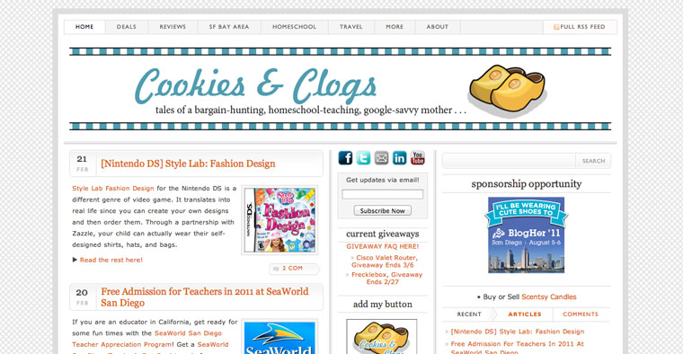 Cookies & Clogs Screenshot 05-2010
