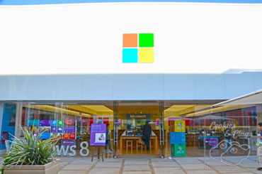 Microsoft Retail Store in Palo Alto California