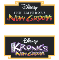 The Emperor's New Groove and Kronk's New Groove Disney Blu-Ray