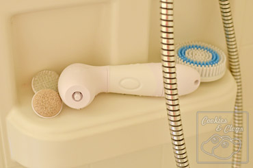 Spa Sonic Skin Care System Facial and Body Brush and Pumice Stone