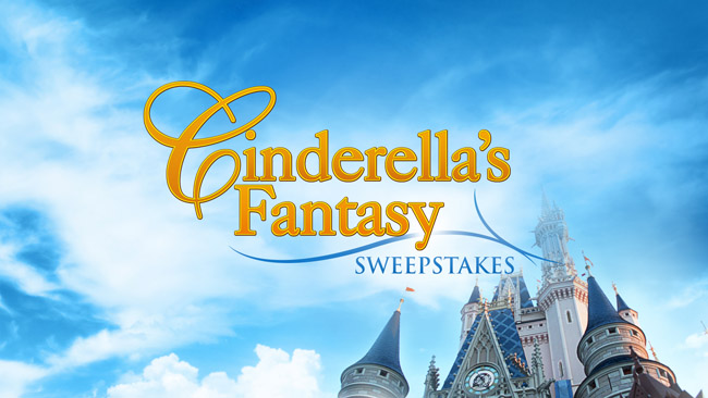Disney Family Movies Cinderella's Fantasy Sweepstakes
