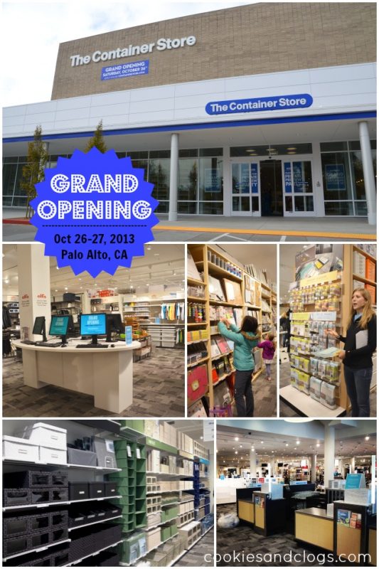 The Container Store Grand Opening October 26 and 27, 2013 at Stanford Shopping Center in Palo Alto, CA #ContainPaloAlto