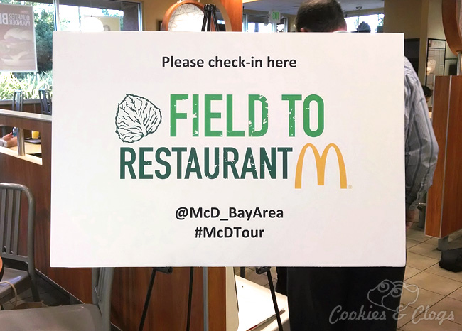McDonald's Field to Restaurant Farm Tour in Salinas, CA #McDTour