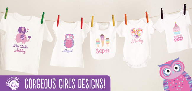 Bright Star Kids Personalized Gifts for Girls #GiftsByBSK