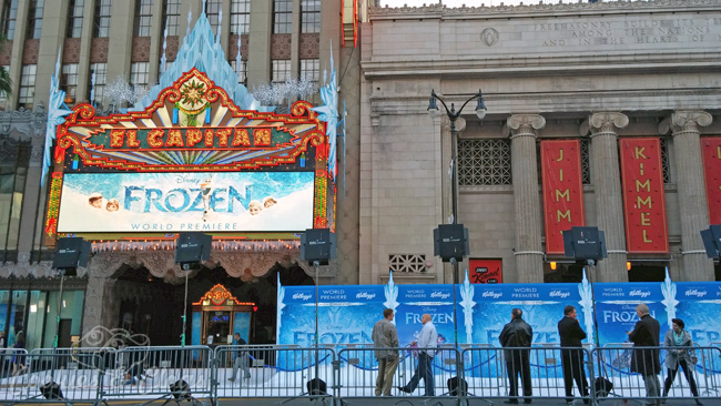 Walt Disney Frozen Red Carpet World Premiere #DisneyFrozenEvent