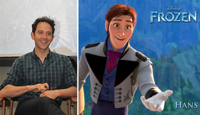 Disney Frozen movie - Interview with Santino Fontana, voice of Prince Hans #DisneyFrozenEvent
