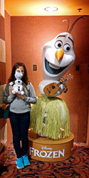 Disney Frozen Movie Toys Merchandise Collection - Hula Dancing Olaf #DisneyFrozenEvent