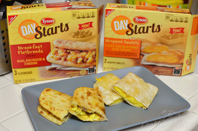 Tyson® Day Starts™ sandwiches #BetterBreakfast #TysonDayStarts