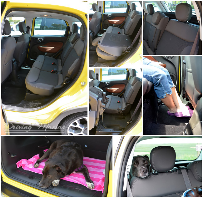 2014 Fiat 500L Review - Family 4-door hatchback - back seat / cargo area #Cars #Carshopping