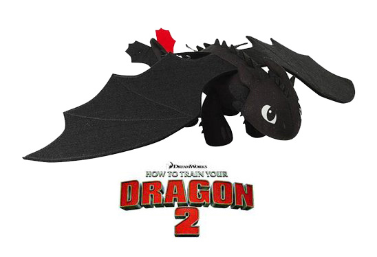 How to Train Your Dragon 2 Giveaway with Toothless Plush