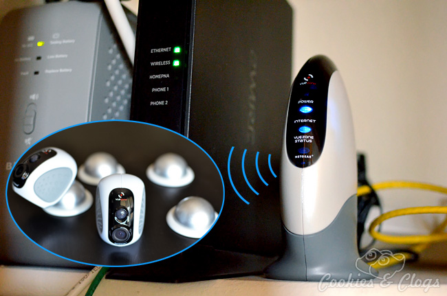 NetGear VueZone for home video monitoring when leaving your child home alone #parenting #tech