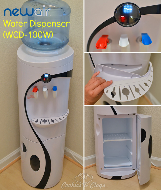 NewAir Drinking Water Dispenser (WCD-100W) Review - Hot / Cold with Storage Compartment #Home