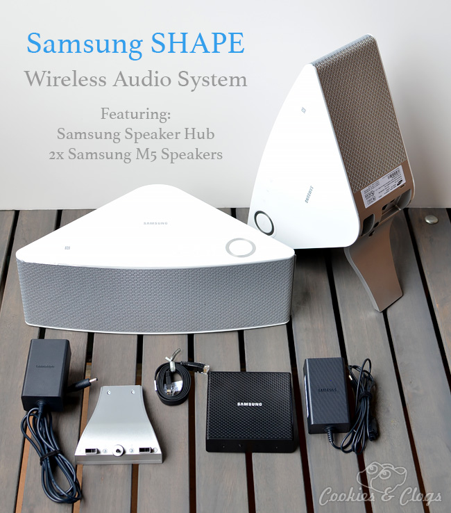 No Best Buy Coupon Needed During 2014 August Audio Fest - Samsung SHAPE Wireless Audio System with Speaker Hub and M5 speakers #AudioFest #spon