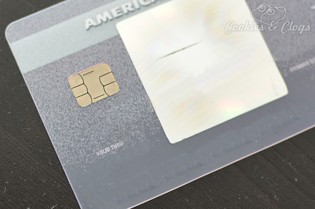 Credit card with embedded chip to lessen fraud and protect from security / data breaches #breachwatch
