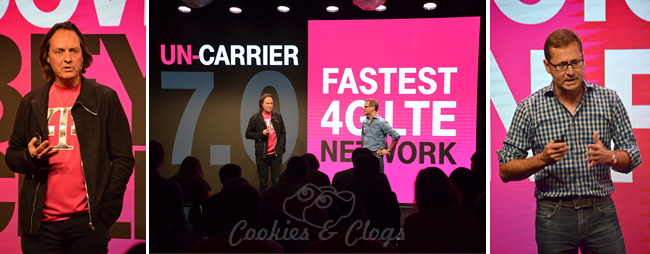T-Mobile Un-Carrier 7.0 Nationwide Announcements in SF #uncarrier7 #tech