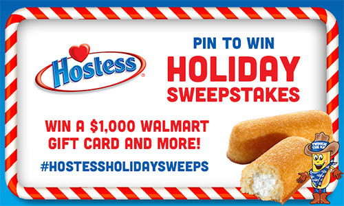 Hostess Holiday Sweepstakes
