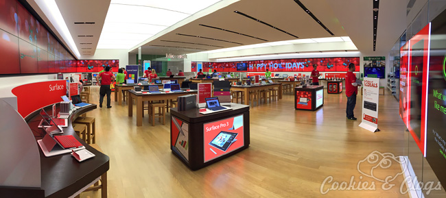 The Microsoft Store at Westfield Mall in Santa Clara – Technology Shopping