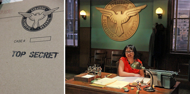 Agent Carter Set Tour plus Hayley Atwell Interview #ABCTVEvent #AgentCarter