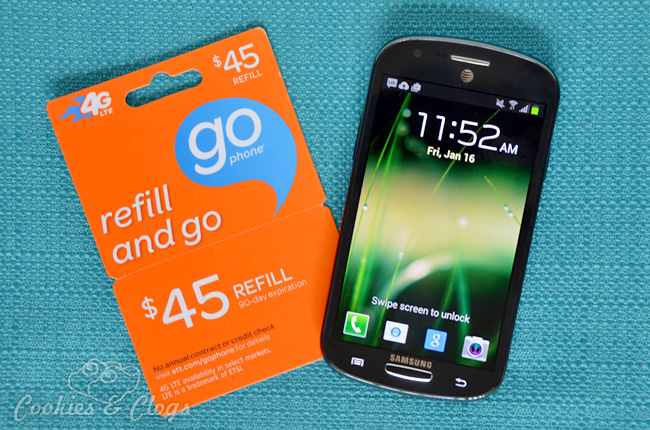 AT&T GoPhone $45 plan with unlimited talk and text message