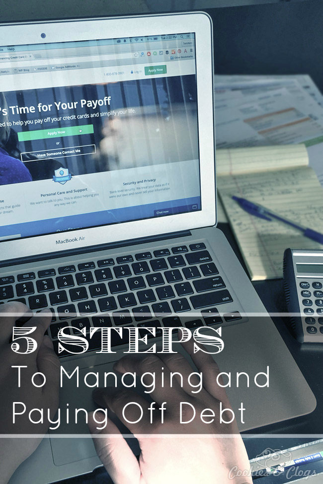 5 Steps to Managing and Paying Off Debt