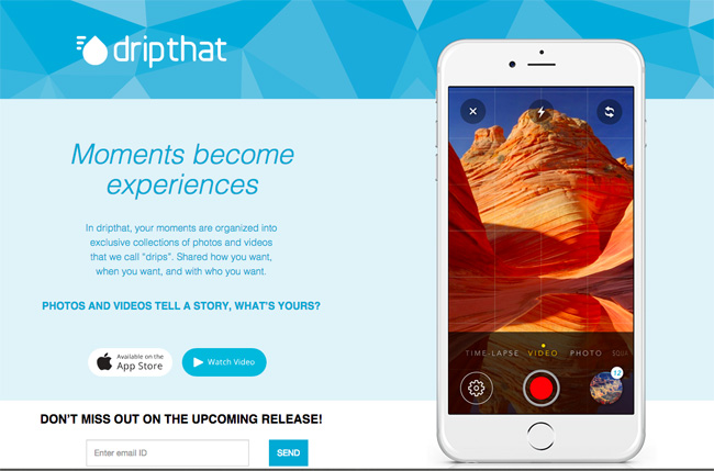 Technology | Apps | Cars | The free iOS app DripThat is great for sharing stories with photos and videos. Share publicly or privately of your DIY project, road trip travel, and more.
