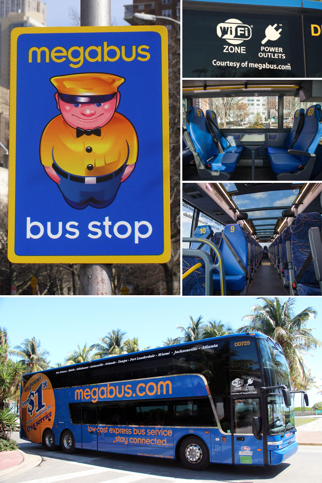 Travel | Transportation | Megabus.com has installed new GreedRoad technology, making their fleet of 2,400 buses even more safe, efficient, and environment-friendly. See why this might be the best option for your next family vacation travel instead of the traditional road trip ideas.