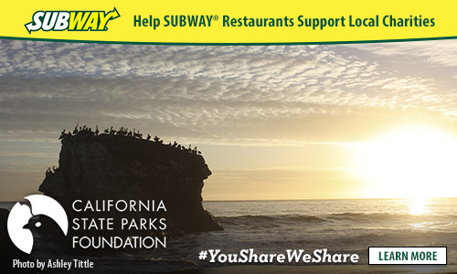 California | Charity | Nature | Find out how you can join the "You Share. We Share." campaign with SUBWAY(r)  to benefit local charities such as the San Francisco California State Parks Foundation.