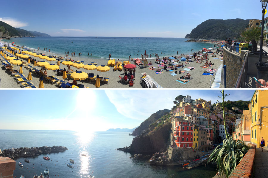 Travel | Travel with Kids | Italy | Travel tips and transportation ideas for visiting Cinque Terre / Cinqueterre in the Tuscany area of Italy.