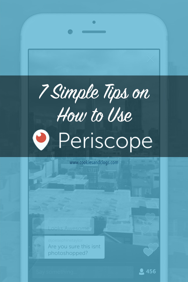 Technology | I’m just getting started with the Periscope app but thought you might benefit from these 7 easy tips on how to use Periscope I found out by trial and error.