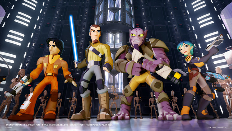 Video Games | Technology | Disney Infinity 3.0 Edition Starter Pack comes with the Twilight of the Republic Play set, Ahsoka, and Anakin Skywalker. See this family friendly review.